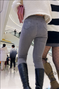 极品灰紧牛仔眼镜小姐姐KL194[5.84G]