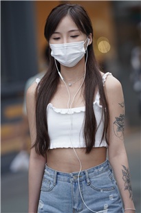 修长纹身美腿女孩3A2074[466M]