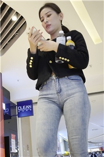 紧身灰牛仔紧屯有惊喜JS323[2.02G]