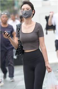 好身材紧身裤小姐姐3A6318[2.44G]