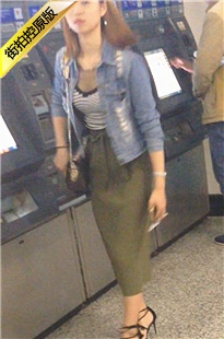 街拍黑凉高挑丰臀长裙美女[366M/MOV]