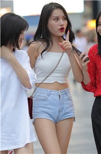 蓝色热裤美女3A3889[191M]