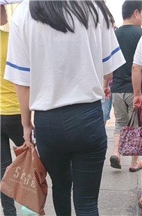 大PG包臀黑布裤MM [125M/MP4]