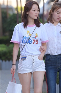 白色热裤美女MJ2544[949M]