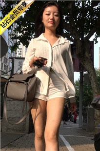 4K-街拍热裤大长腿街拍美女DJ591[1.79G]
