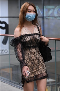 一字抹胸裙美女MJ2696[10.6G]