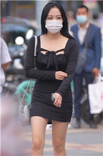 黑色包屯裙MJ2085[4.01G]