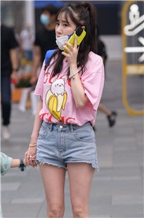 牛仔热裤美女3A4948[1.24G]