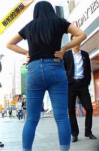 牛仔裤紧身裤极品美女小合集[580M/MP4]