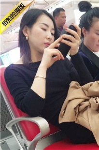 4K-候车的黑色毛衣连衣裙SW修长MT美女[769M/MP4]