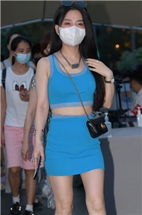 蓝色包屯裙3A5436[2.24G]