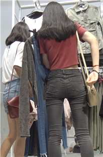 细腰紧屯牛仔大学妹JS126[1.95G]