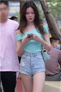 清秀热裤美腿，美女MJ2049[2.95G]