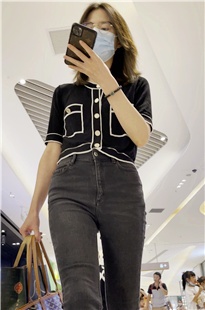 包屯黑牛仔裤少妇真会扭JS309[833M]