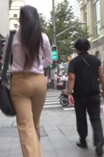 紧身米裤丰臀人七[189M/MTS]