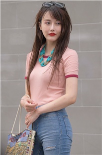 性感长腿牛仔裤美女MJ2575[997M]