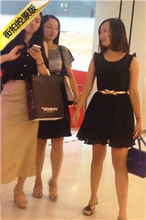 黑连衣裙黑凉鞋MM [70M/MP4]