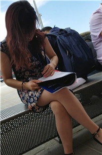 碎花连衣短裙[439M]