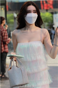 时尚白嫩连衣裙美女MJ2646[1.45G]