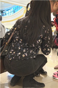 高挑黑牛超紧宽屯紧内痕大美女JS351[3.96G]