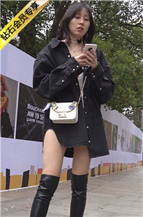 4K-热裤大长腿长靴街拍美女DJ397[1.35G]