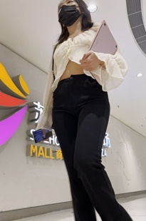 极品气质美女的紧身西裤翘屯KL153[2.06G]